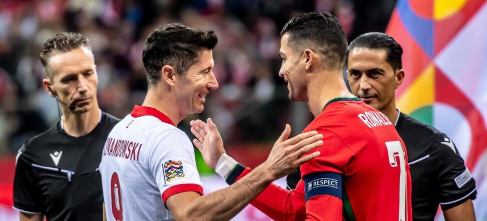 Robert Lewandowski Cristiano Ronaldo