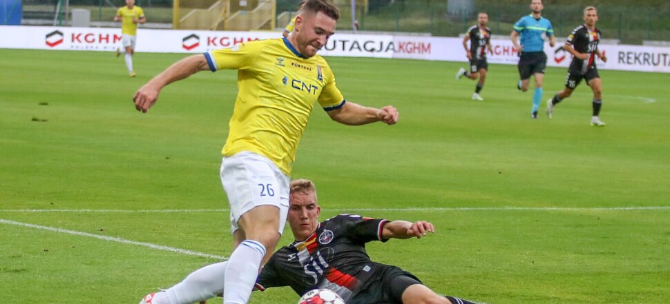 FORTUNA I LIGA  POLONIA WARSZAWA - MOTOR LUBLIN MICHAL KROL  MATEUSZ MICHALSKI