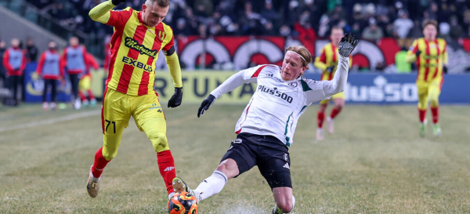 Legia Warszawa - Korona Kielce 1:2 Wiktor Długosz Pankov