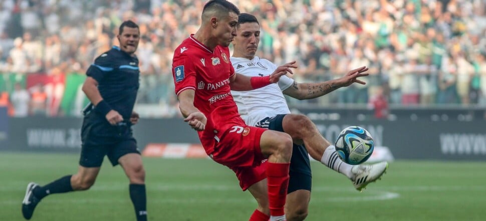 PKO EKSTRAKLASA  LEGIA WARSZAWA - WIDZEW LODZ JOTDI SANCHEZ  BARTOSZ SLISZ