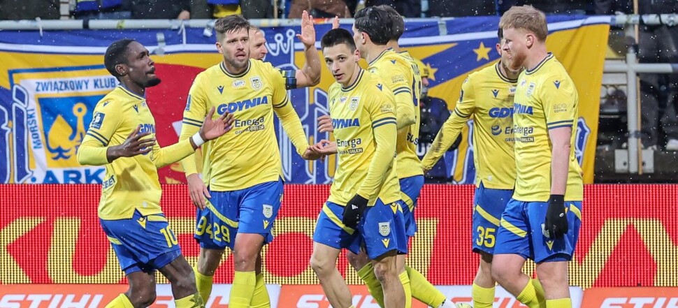 Arka Gdynia - Legia Warszawa 2:2 Rusyn