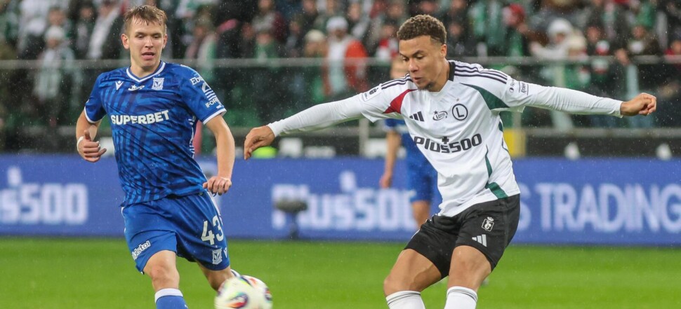 Legia Warszawa - Lech Poznań 0:0 Antoni Kozubal