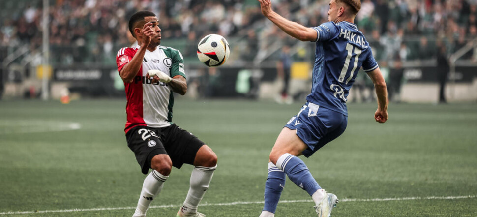 Legia Warszawa - Lech Poznań 0:1 Daniel Hakans Juergen Elitim