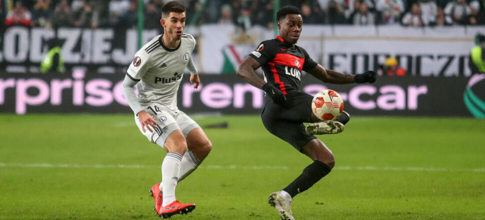 LIGA EUROPA  LEGIA WARSZAWA - SPARTAK MOSKWA IHOR CHARATIN  QUINCY PROMES
