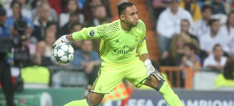 LIGA MISTRZOW REAL MADRYT - LEGIA WARSZAWA CHAMPIONS LEAGUE REAL MADRID - LEGIA WARSAW KEYLOR NAVAS
