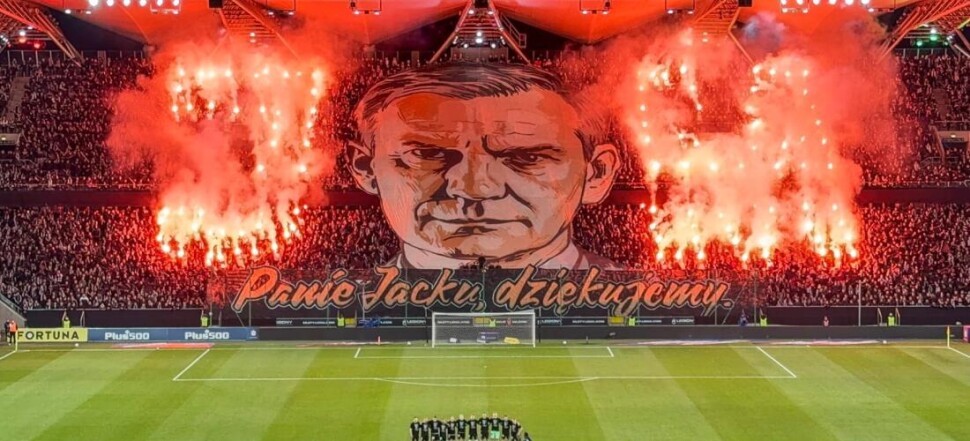  Jacek Magiera oprawa kibice