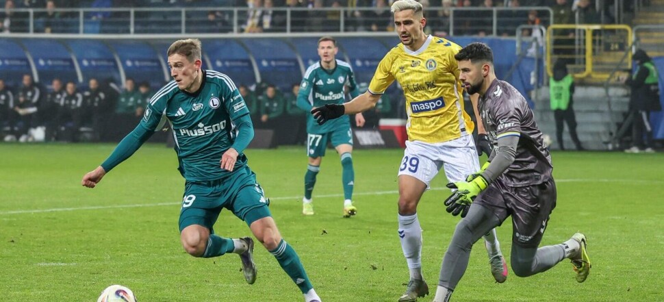Motor Lublin - Legia Warszawa 1:1 Ivan Brkić Marek Bartos Mileta Rajović