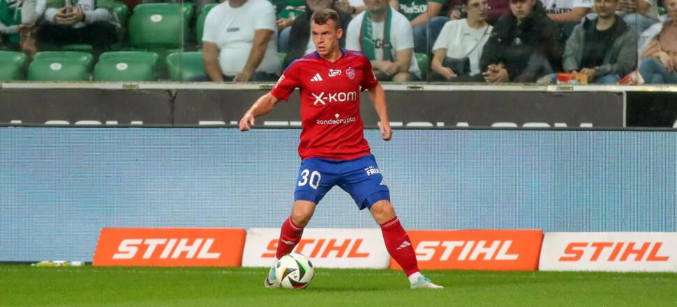 Legia Warszawa - Raków Częstochowa 0:1 Koczerhin Koczergin
