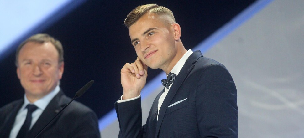 GALA LOTTO EKSTRAKLASA - OFICJALNE ZAKONCZENIE SEZONU 2017/18 --- GALA POLISH FOOTBALL TOP LEAGUE - THE OFFICIAL END OF SEASON IN WARSAW JACEK KURSKI  MICHAL HELIK