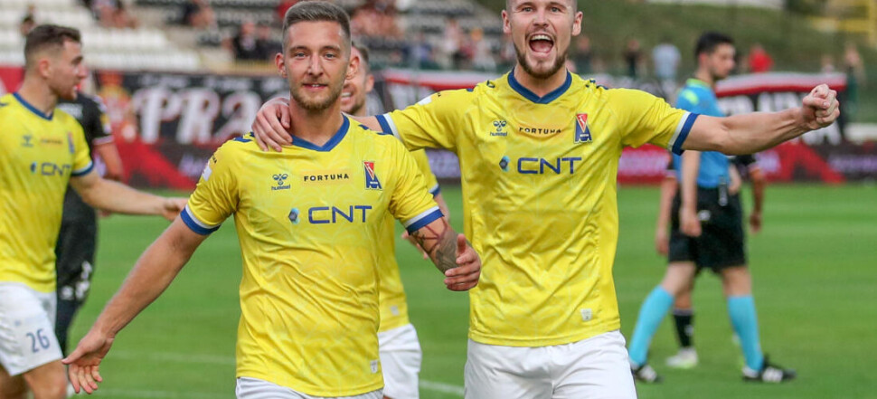 FORTUNA I LIGA  POLONIA WARSZAWA - MOTOR LUBLIN BARTOSZ WOLSKI  RADOSC  KACPER WELNIAK