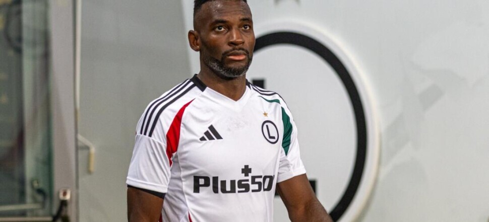 Jean-Pierre Nsame Legia Warszawa - Banik Ostrawa