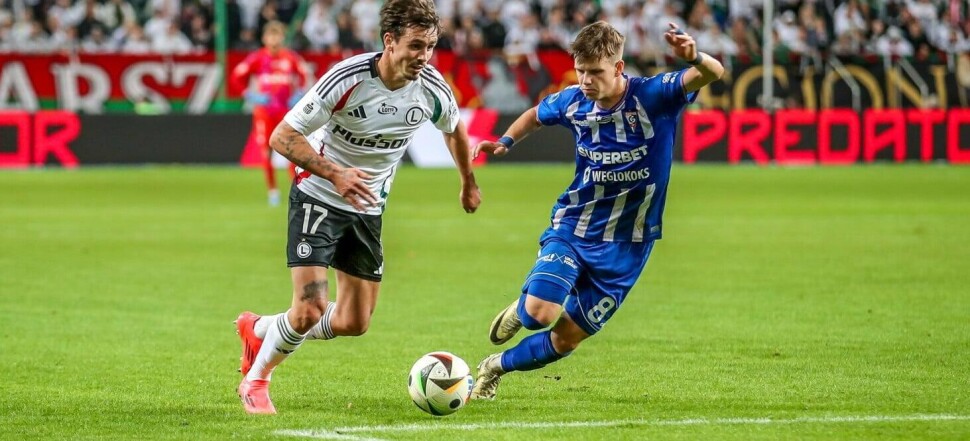 Legia Warszawa - Górnik Zabrze 1:1 Patrik Hellebrand