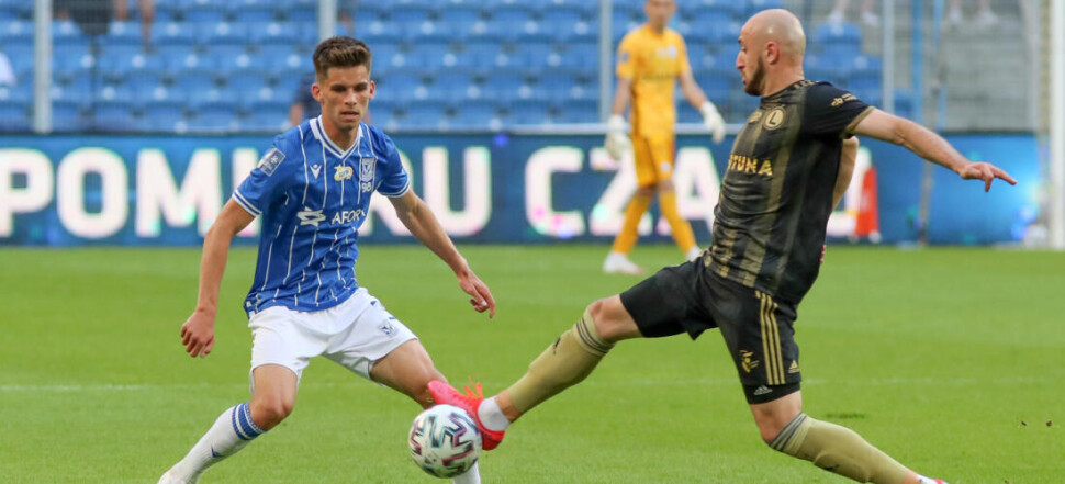 33. KOLEJKA PKO EKSTRAKLASY LECH POZNAN - LEGIA WARSZAWA FILIP MARCHWINSKI  WALERIAN GWILIA