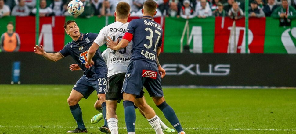 LEGIA WARSZAWA - LECH POZNAN RAFAL MURAWSKI  MACIEJ ROSOLEK  LUBOMIR SATKA