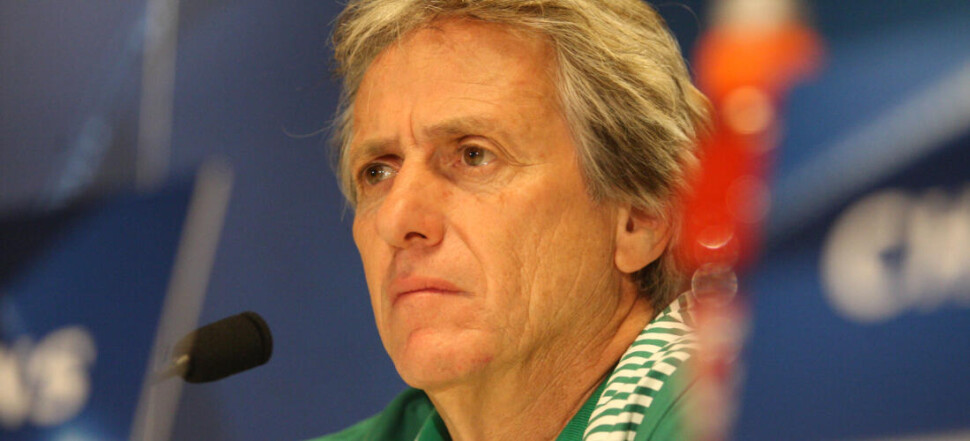 LIGA MISTRZÓW KONFERENCJA PRASOWA SPORTINGU LIZBONA SPORTING LIZBON PRESS CONFERENCE CHAMPIONS LEAGUE JORGE JESUS