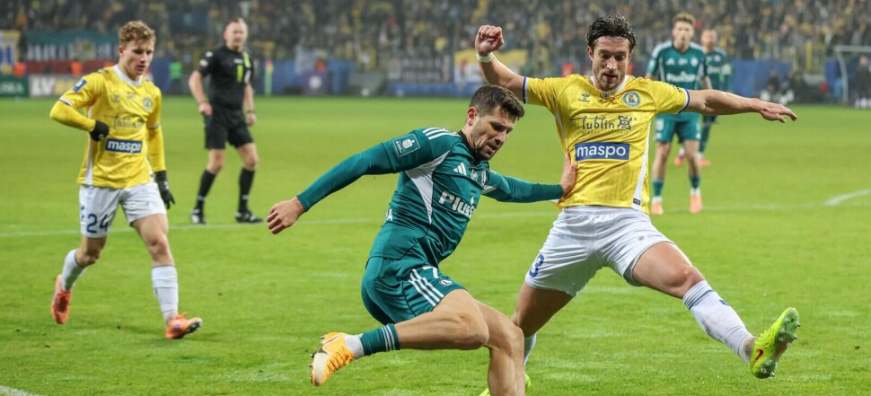 Motor Lublin - Legia Warszawa 1:1 Herve Matthys