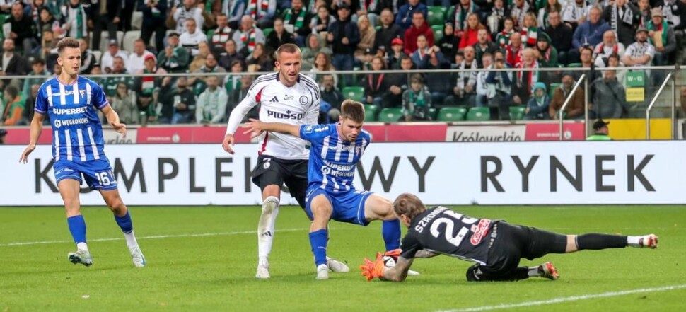 Legia Warszawa - Górnik Zabrze 1:1 Szcześniak