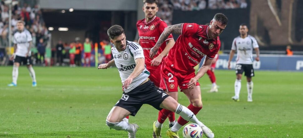 Legia Warszawa - Widzew Łódź 1:0 RUBEN VINAGRE LINDON SELAHI CARLOS ISAAC MUNOZ