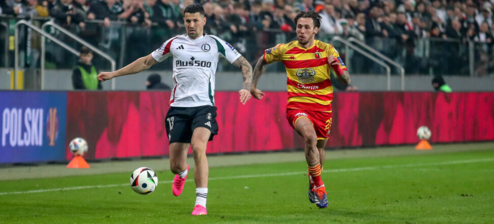 Legia Warszawa - Jagiellonia Białystok 3:1 Churlinov Czurlinow