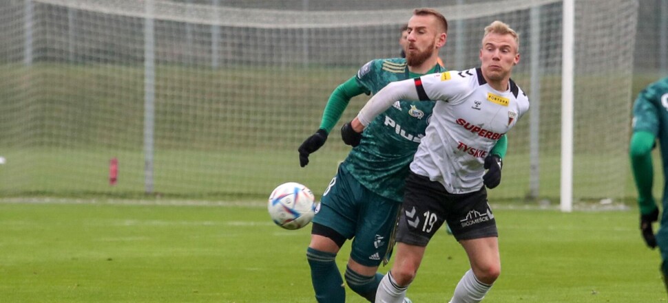 SPARING LEGIA WRSZAWA - GKS TYCHY RAFAL AUGUSTYNIAK  DANIEL RUMIN