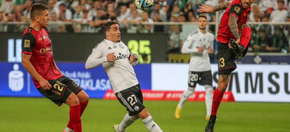 PKO EKSTRAKLASA  LEGIA WARSZAWA - GORNIK ZABRZE RAFAL JANICKI  JOSUE  KOSTAS TRIANTAFYLLOPOULOS
