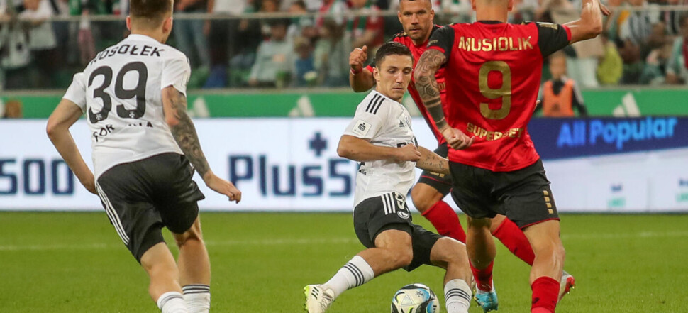 PKO EKSTRAKLASA  LEGIA WARSZAWA - GORNIK ZABRZE BARTOSZ SLISZ  LUCAS PODOLSKI  SEBASTIAN MUSIOLIK