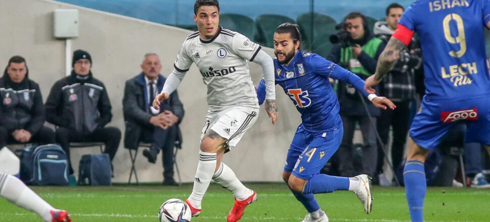 EKSTRAKLASA  LEGIA WARSZAWA - LECH POZNAN JOSUE  JOAO AMARAL