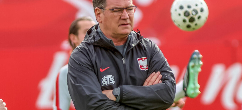 Trening reprezentacji Polski - Jan Urban