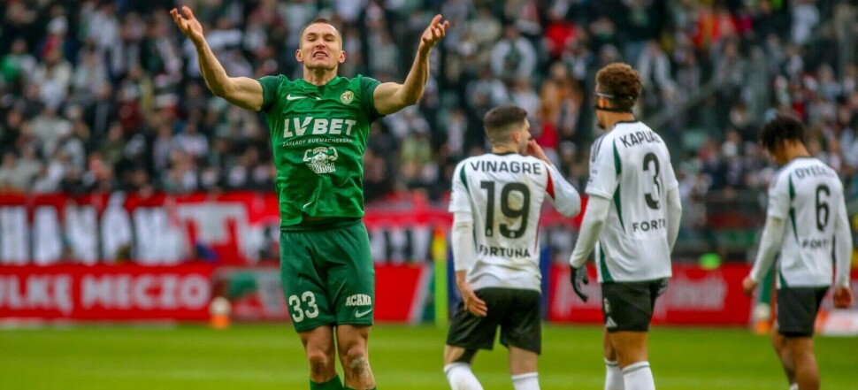 Jehor Macenko Legia Warszawa - Śląsk Wrocław 3:1