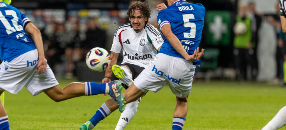 Migouel Alfarela Legia Warszawa - Banik Ostrawa